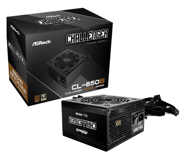 ASRock Challenger 650W 80 Plus Bronze - 1318564 - zdjęcie